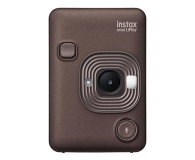 Aparat natychmiastowy Fujifilm Instax Mini LiPlay brązowy